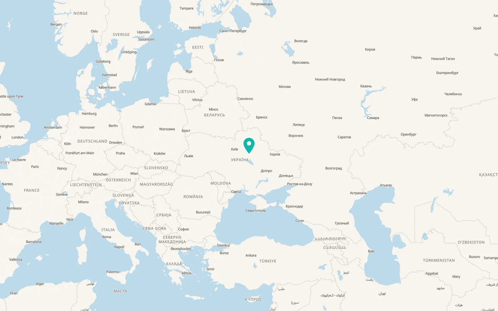 Map of Denysivka