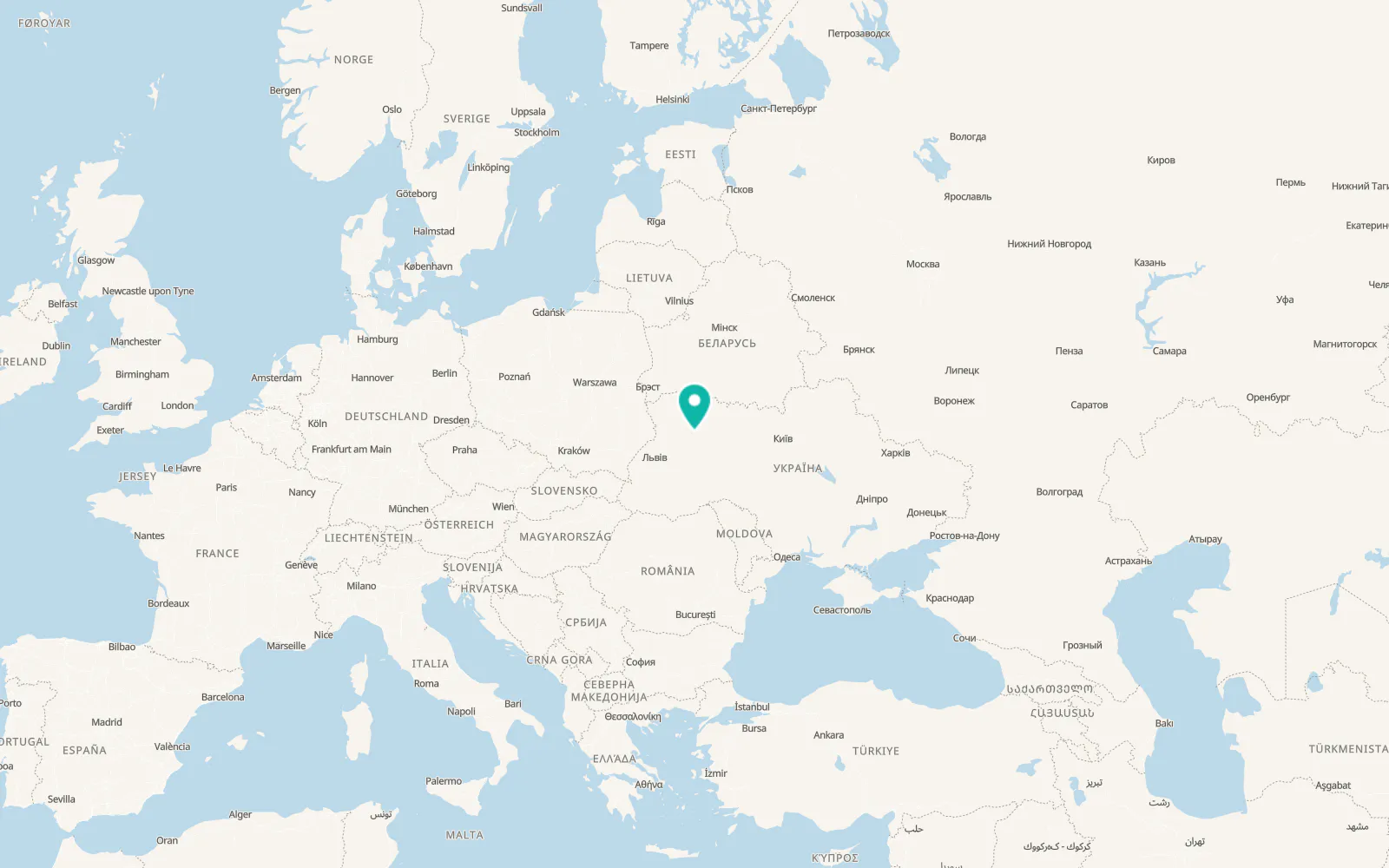 Map of Diadkovychi