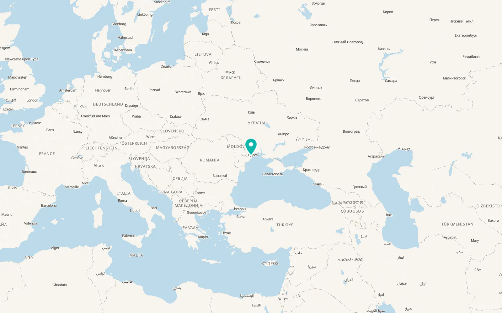 Map of Dobrooleksandrivka