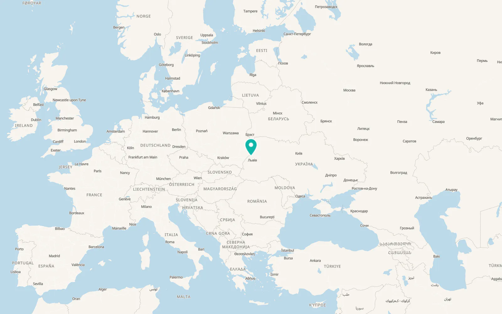 Map of Dobrosyn