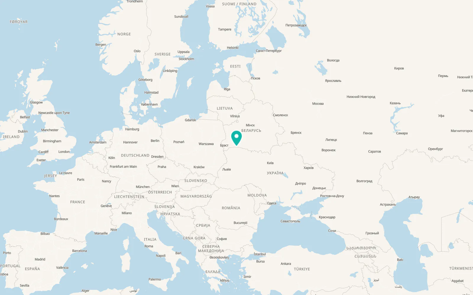 Map of Dolsk