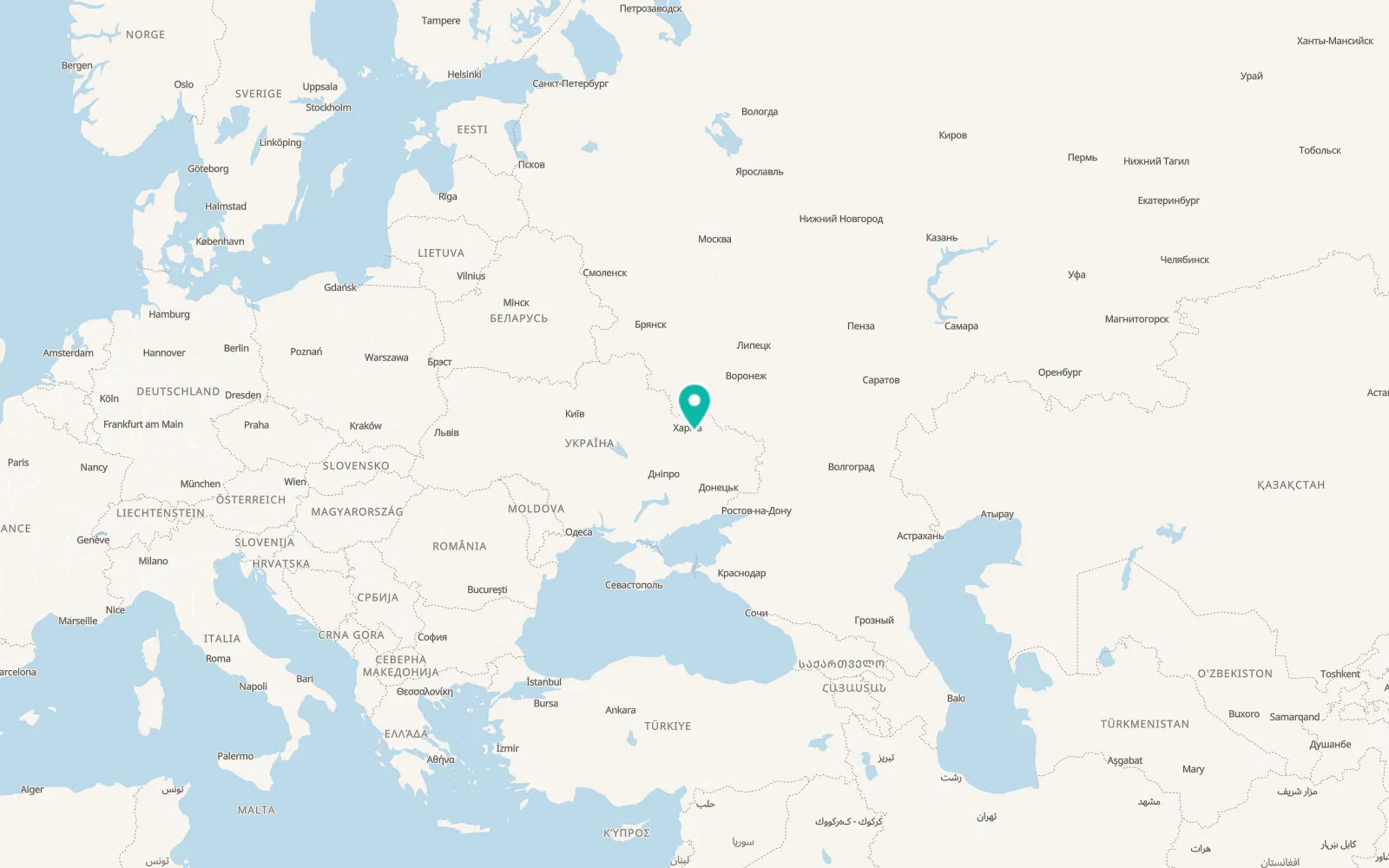 Map of Eskhar