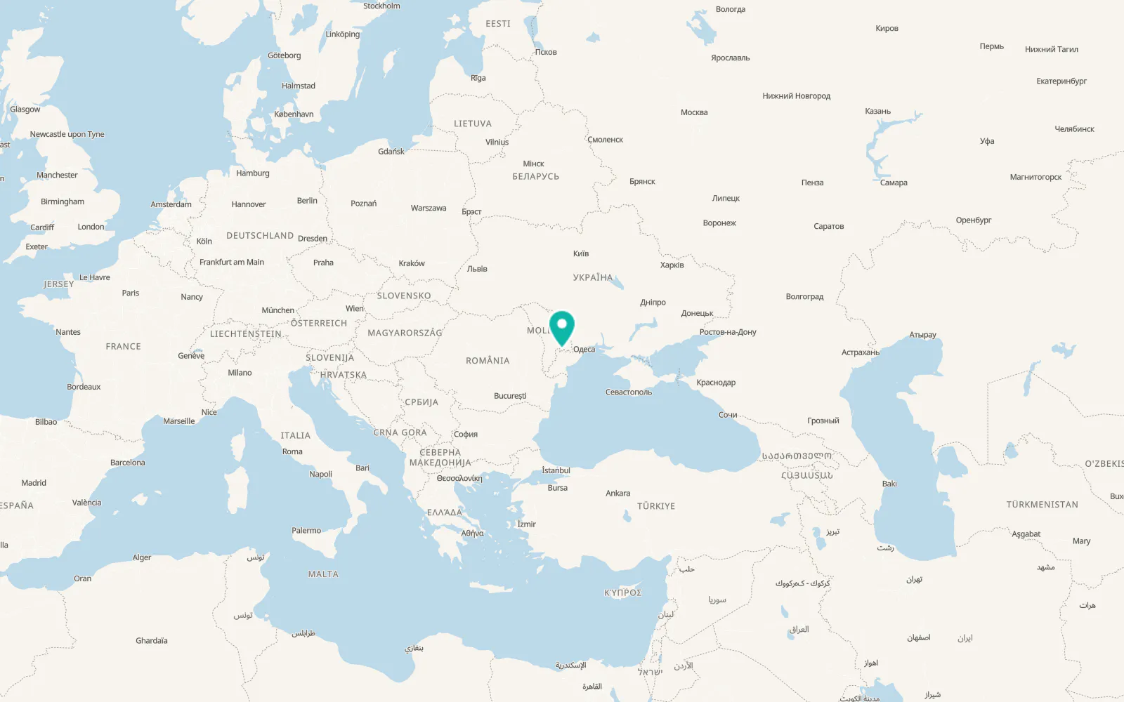 Map of Hannivka