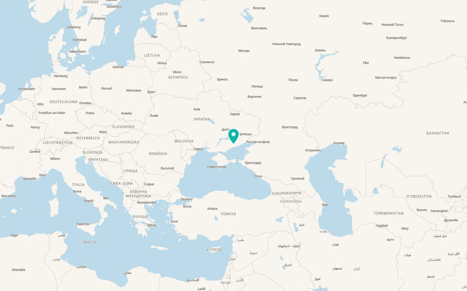 Map of Hannivka
