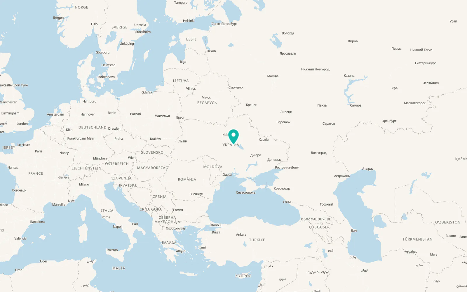 Map of Irdyn