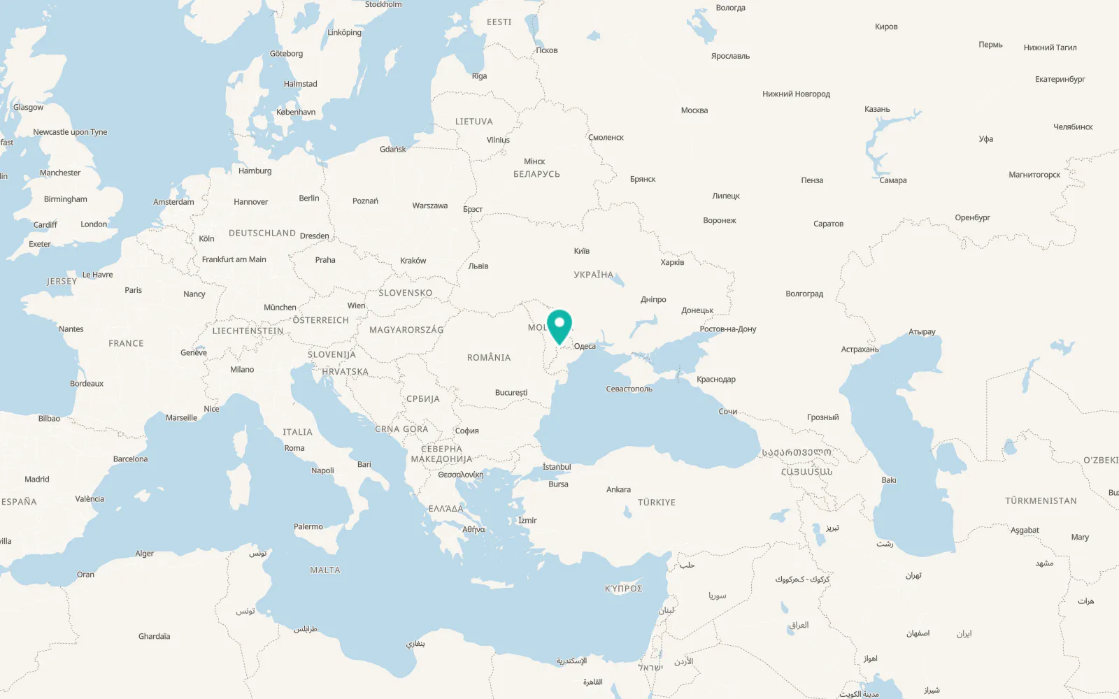 Map of Ivanchanka