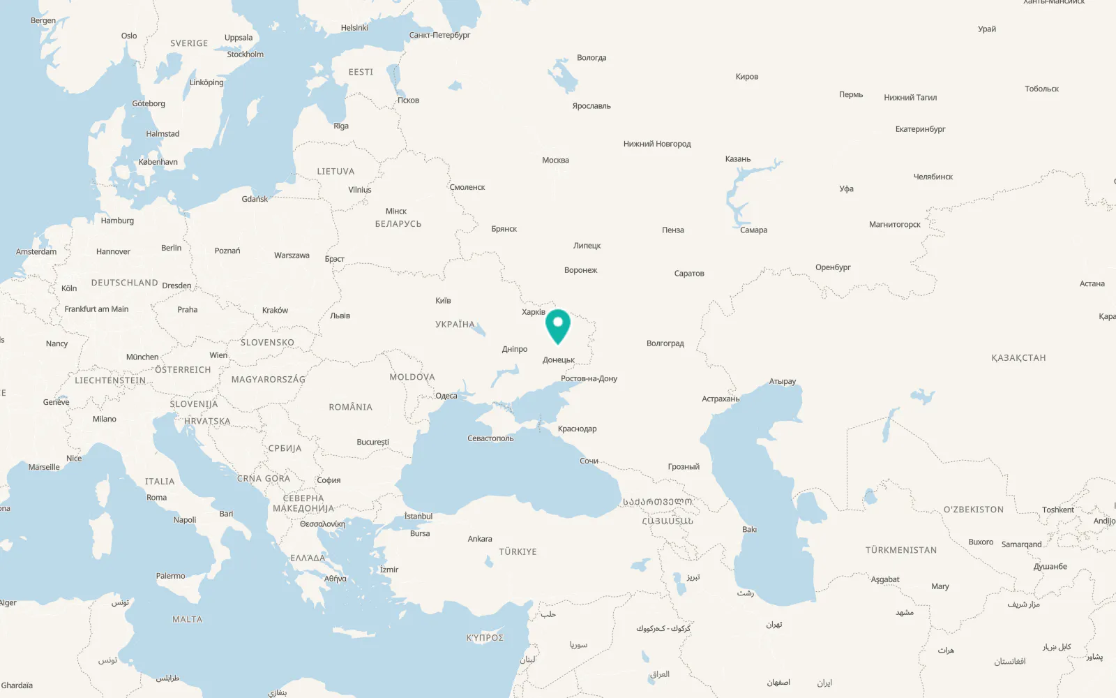Map of Ivanopillia
