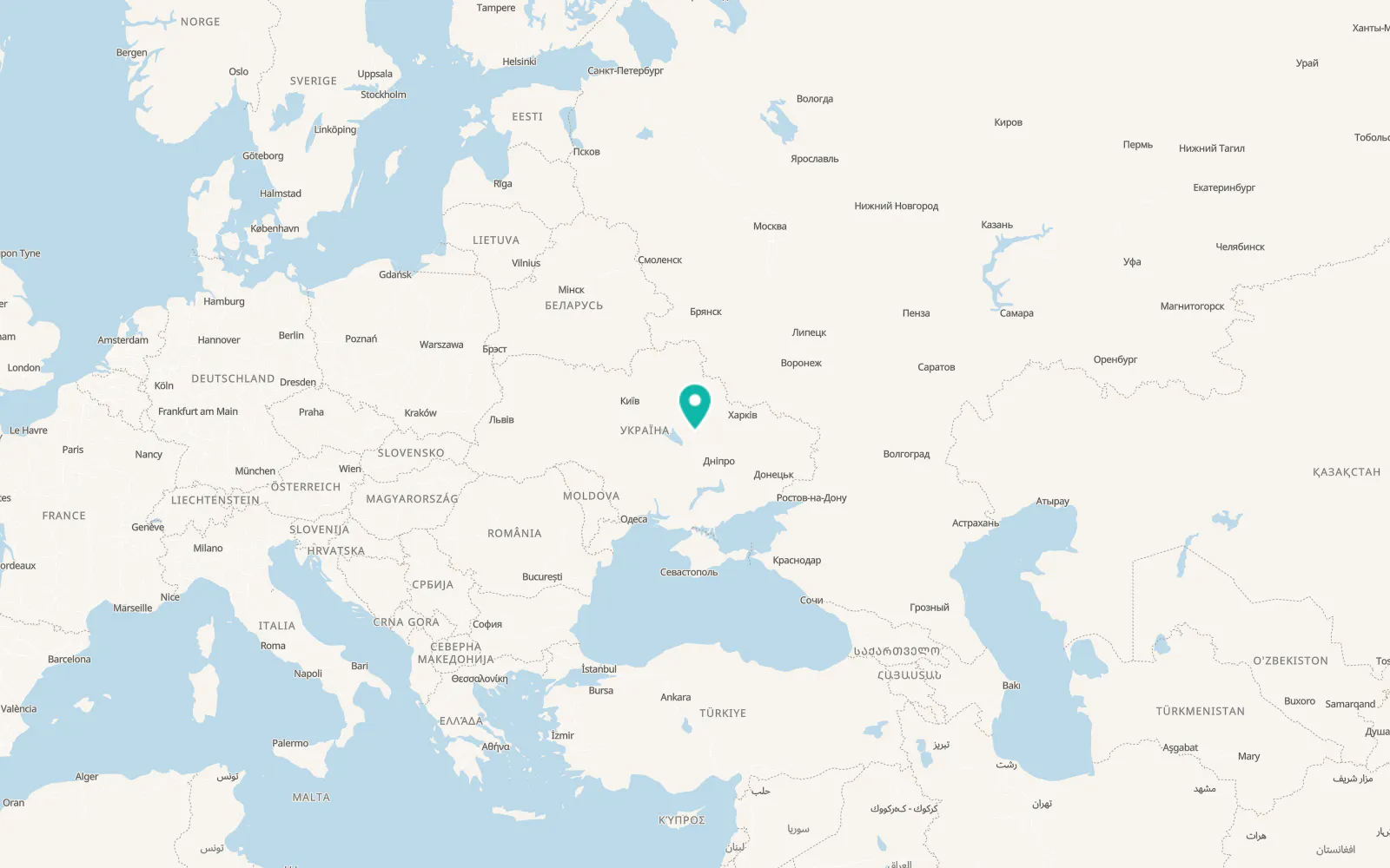 Map of Khorishky