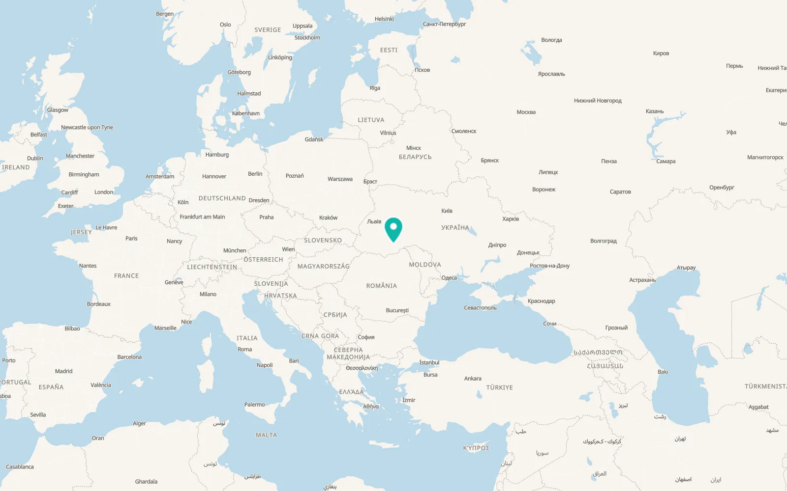 Map of Kitsman