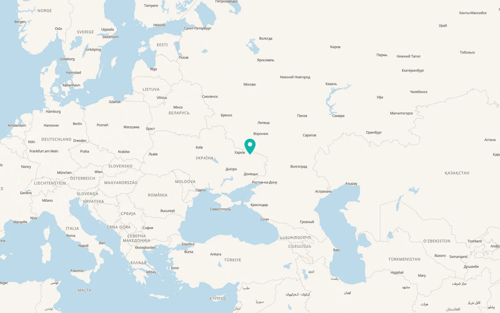 Map of Kivsharivka