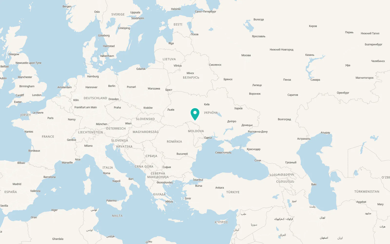 Map of Klembivka