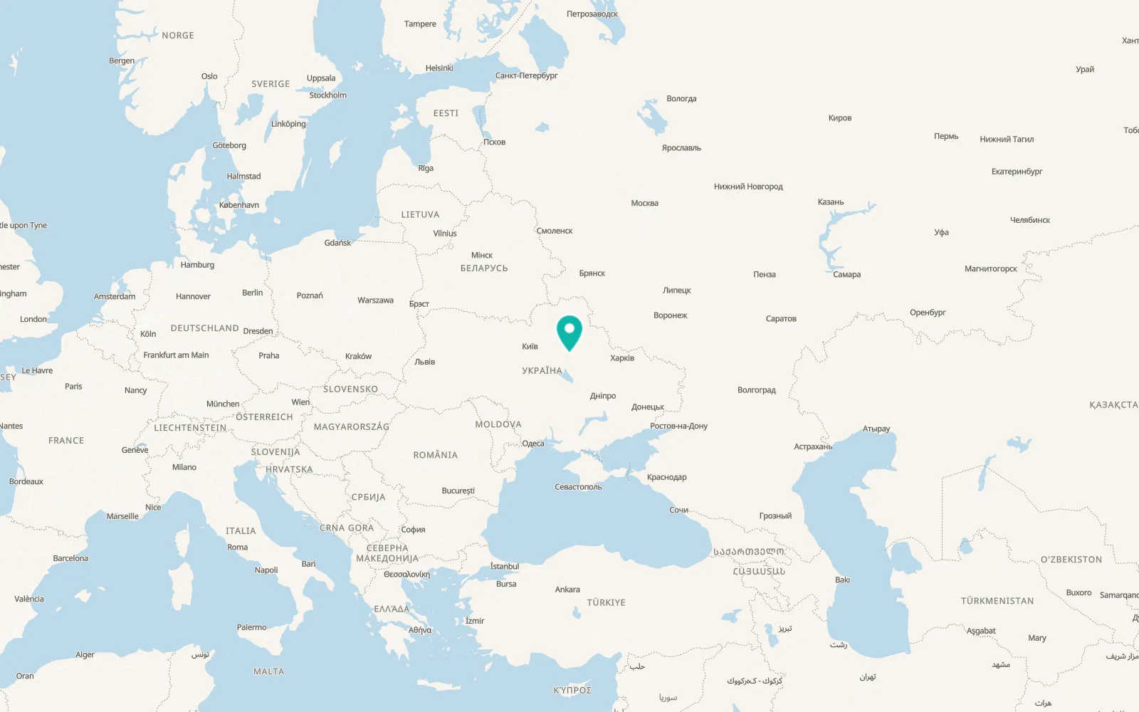 Map of Klepachi