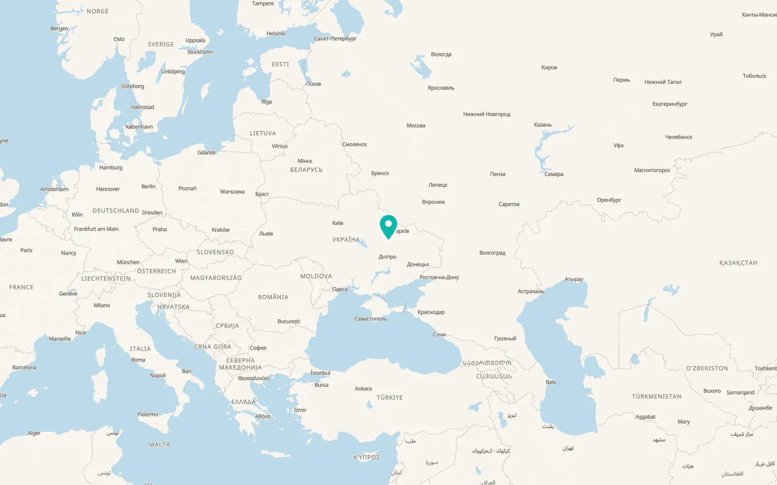 Map of Klymivka