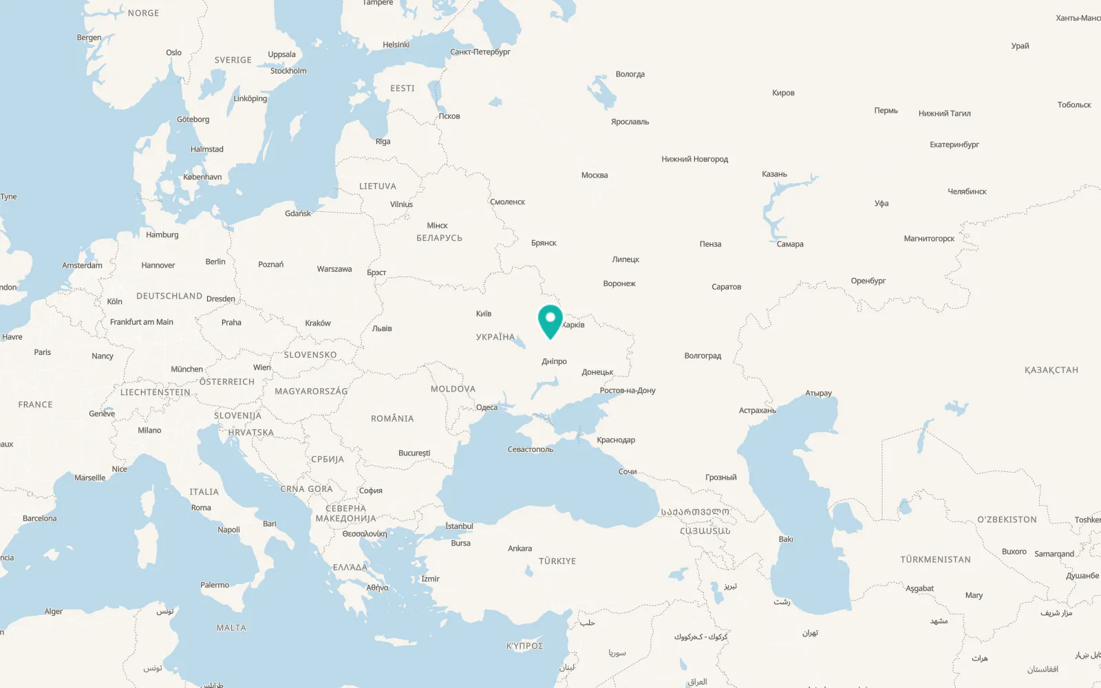 Map of Konovalivka