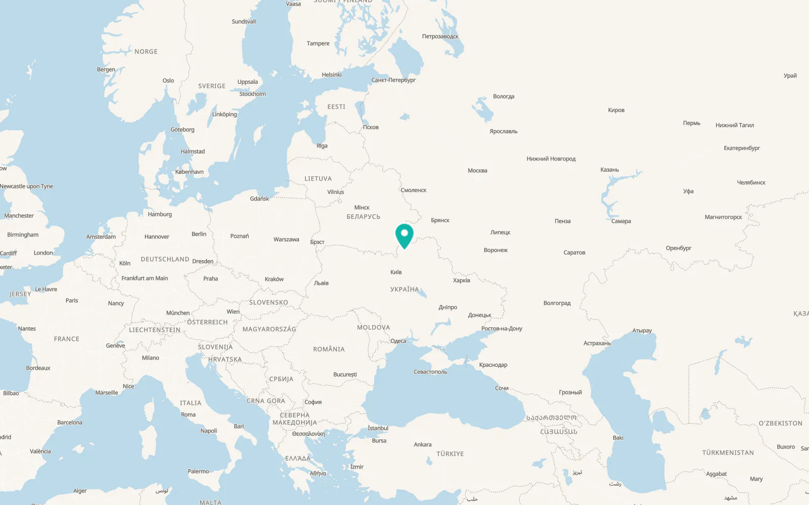 Map of Koty