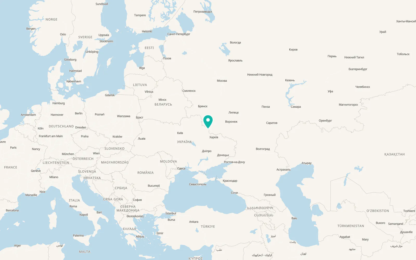 Map of Krasnopillia