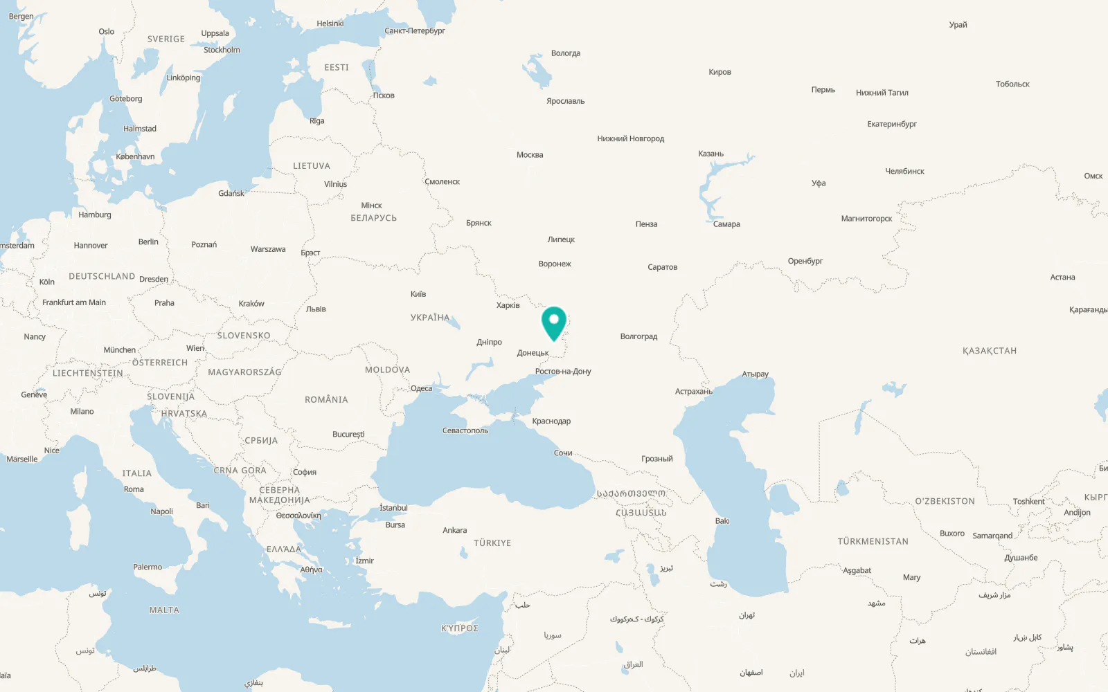 Map of Kruhlyk