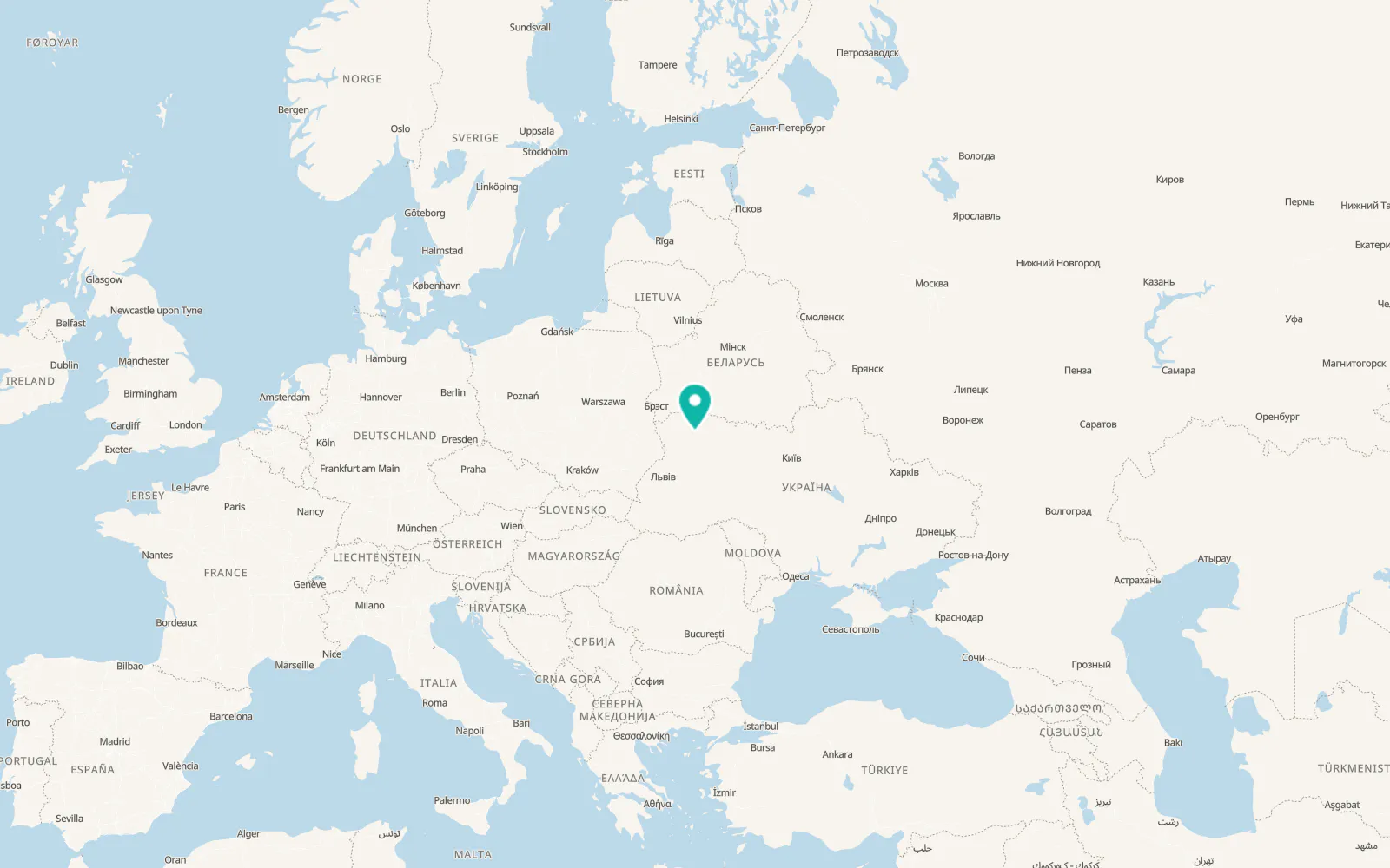 Map of Kukly