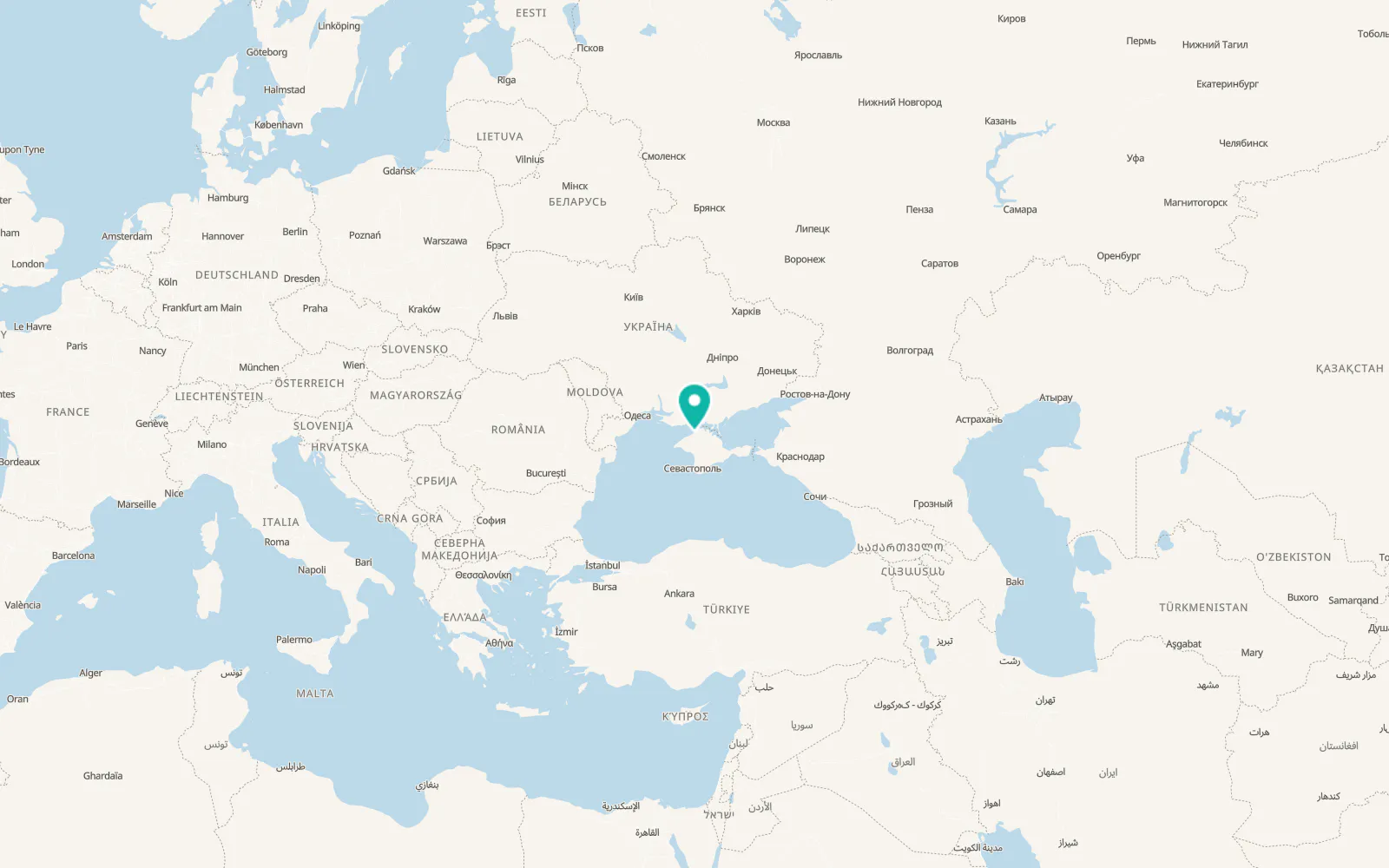 Map of Kumovo