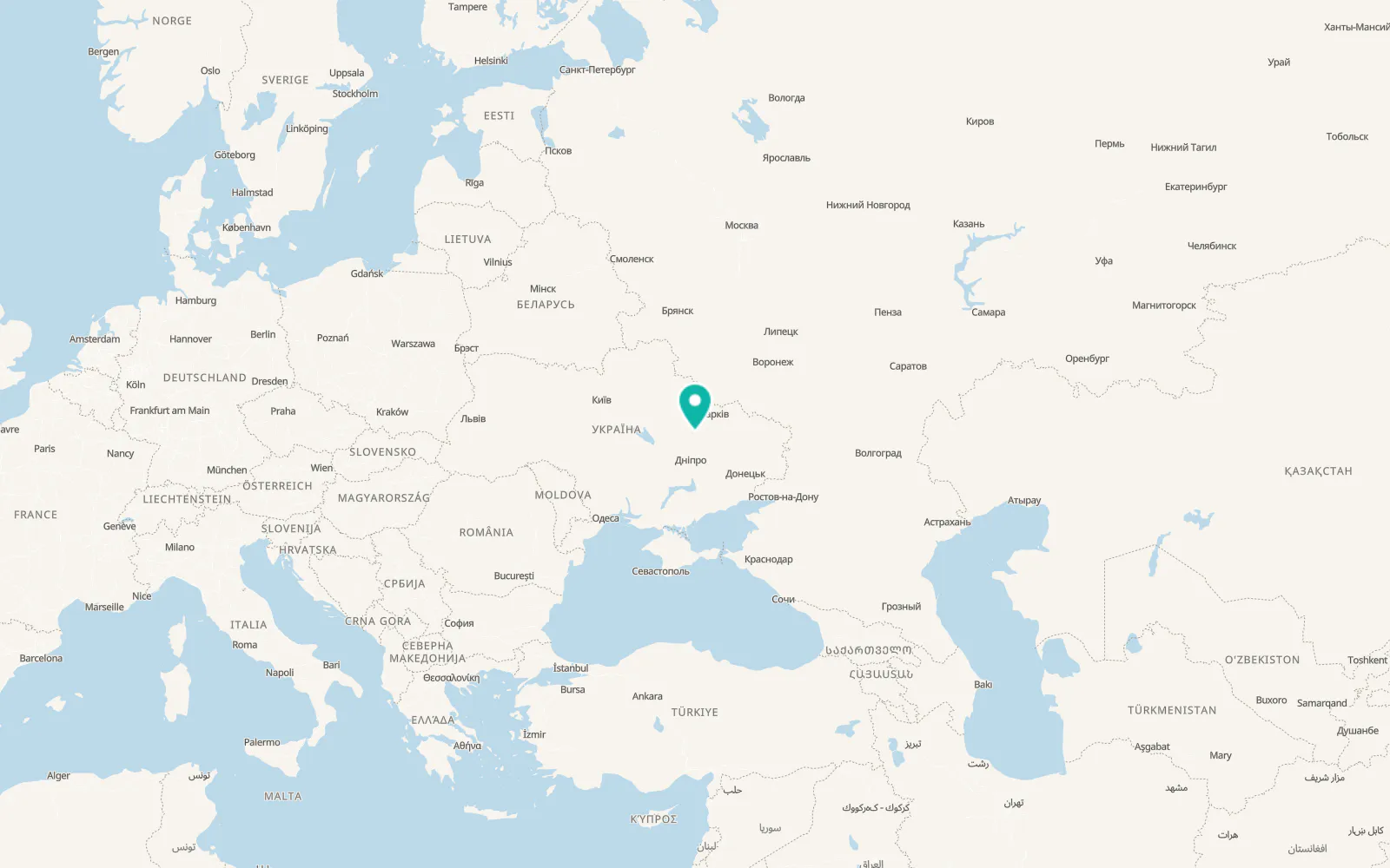 Map of Kumy