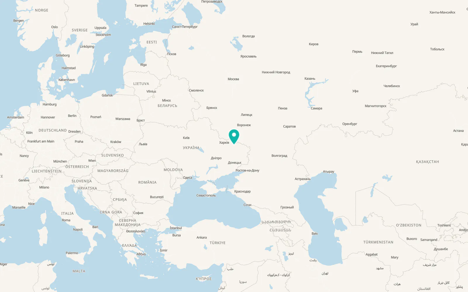 Map of Kurylivka