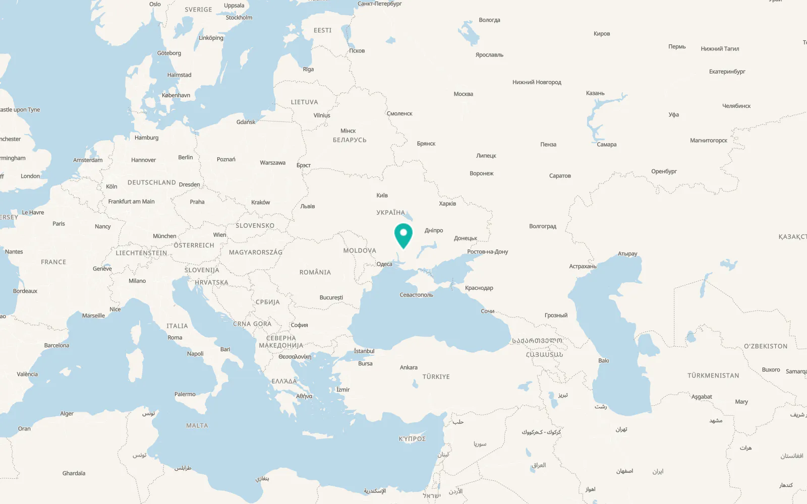 Map of Lotskyne
