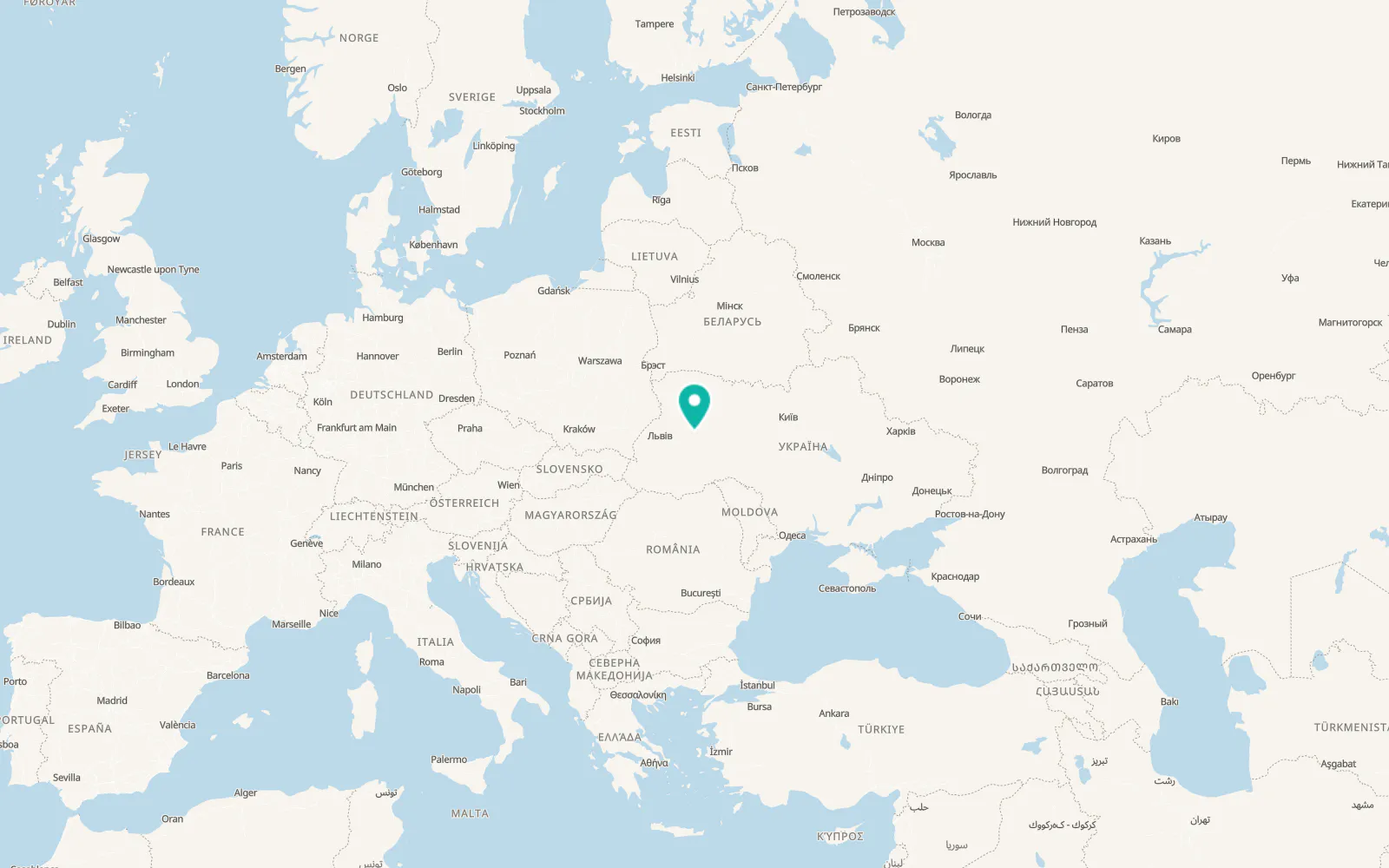 Map of Lozy