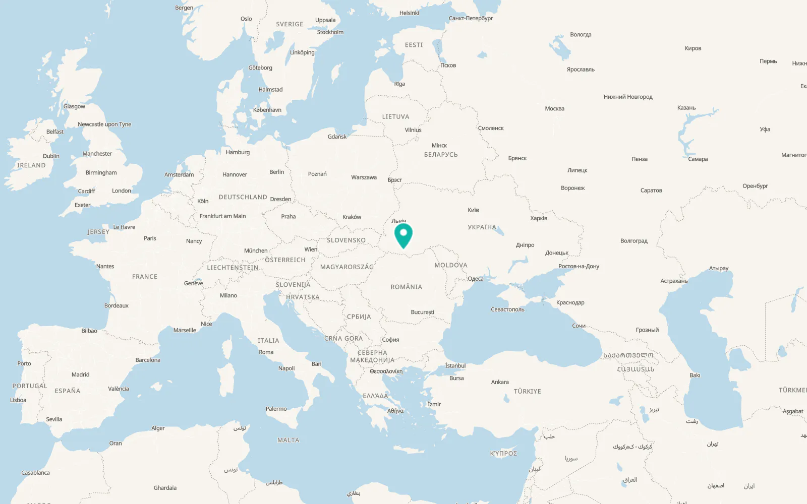 Map of Luhy