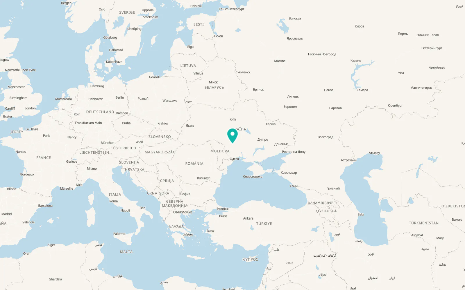 Map of Lukanivka