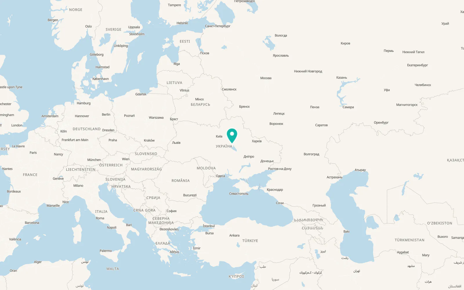 Map of Lukashivka