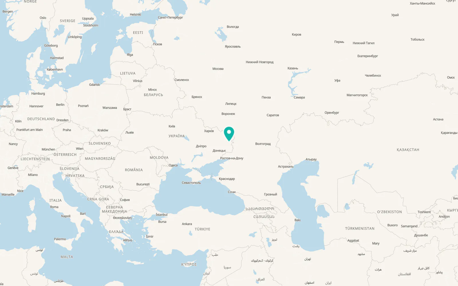 Map of Lyubomyrivka
