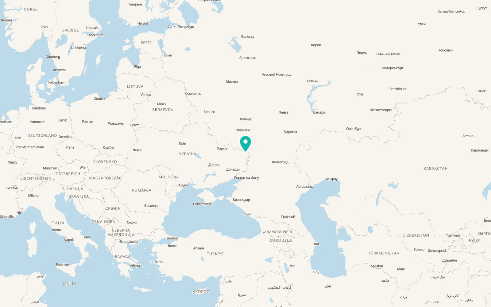 Map of Markivka