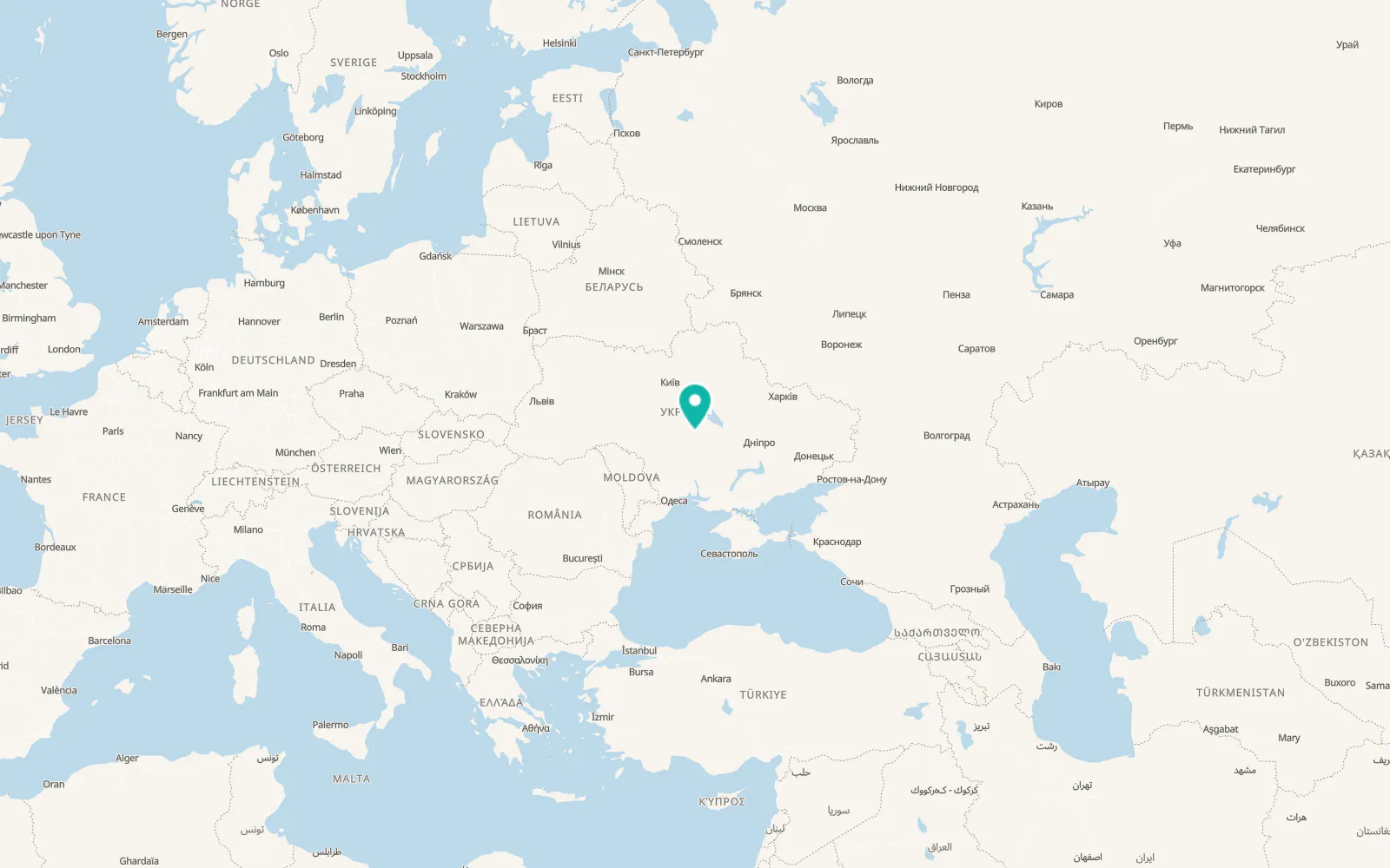 Map of Martonosha
