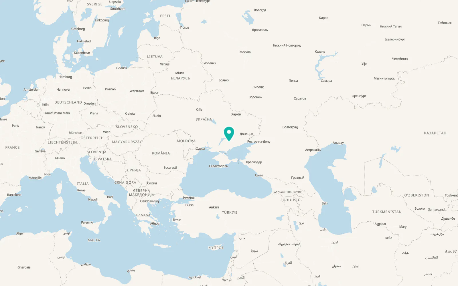 Map of Matviivka