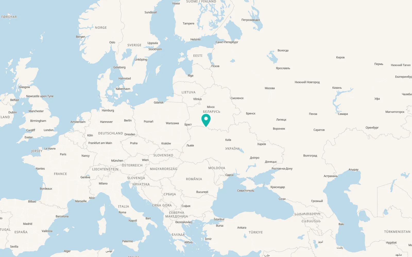 Map of Myliach