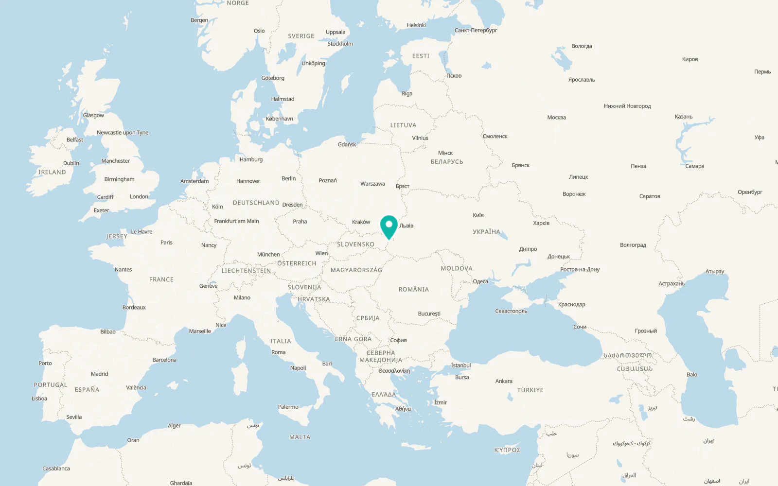 Map of Myrcha