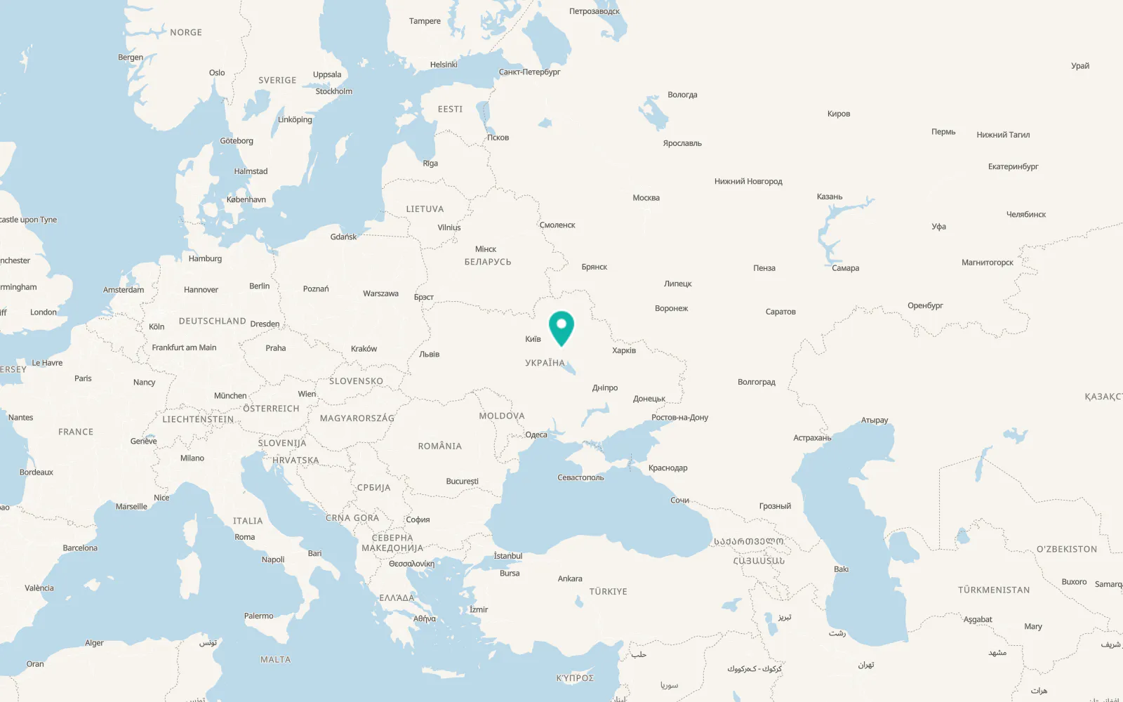 Map of Mytlashivka