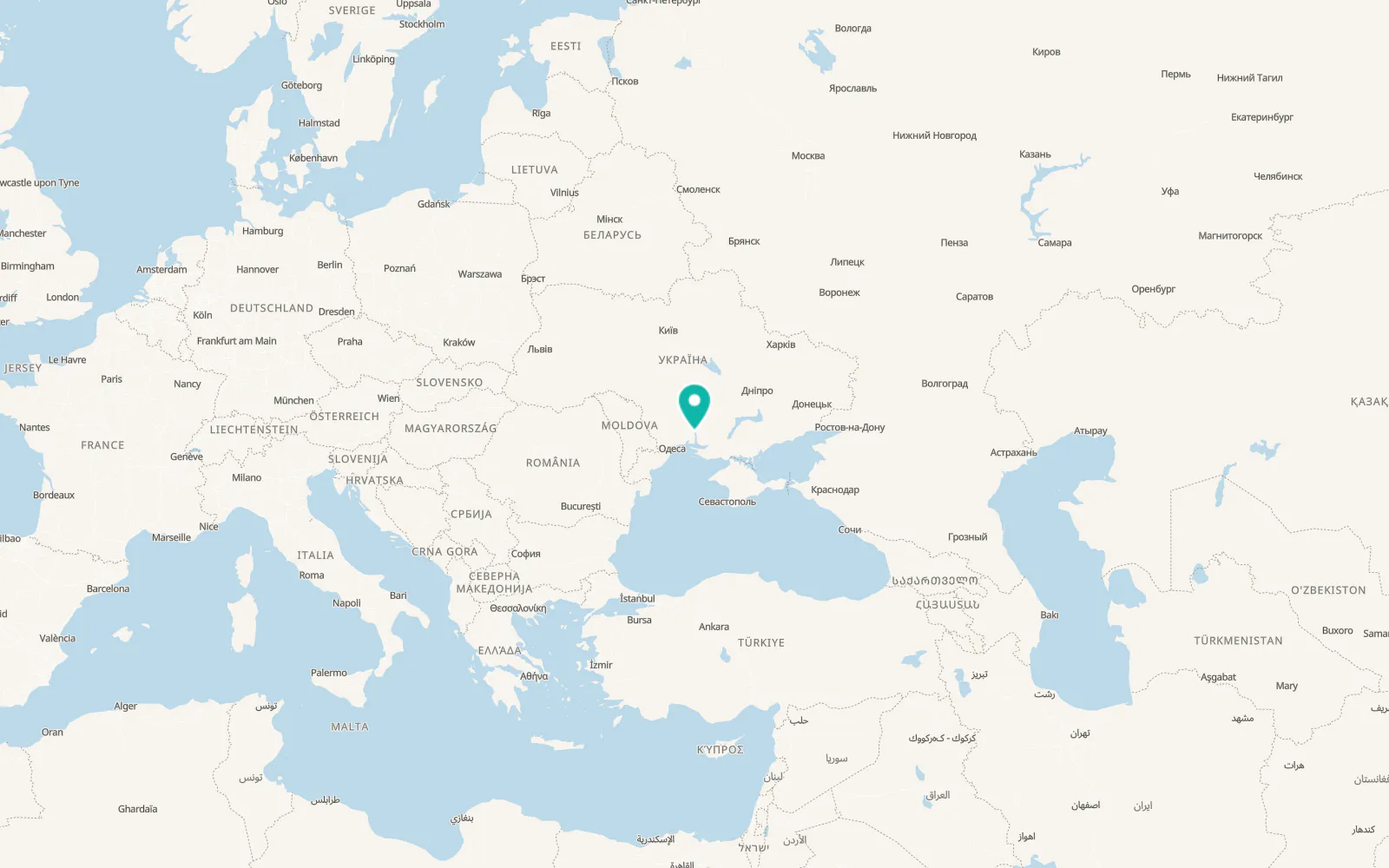 Map of Nadbuzke