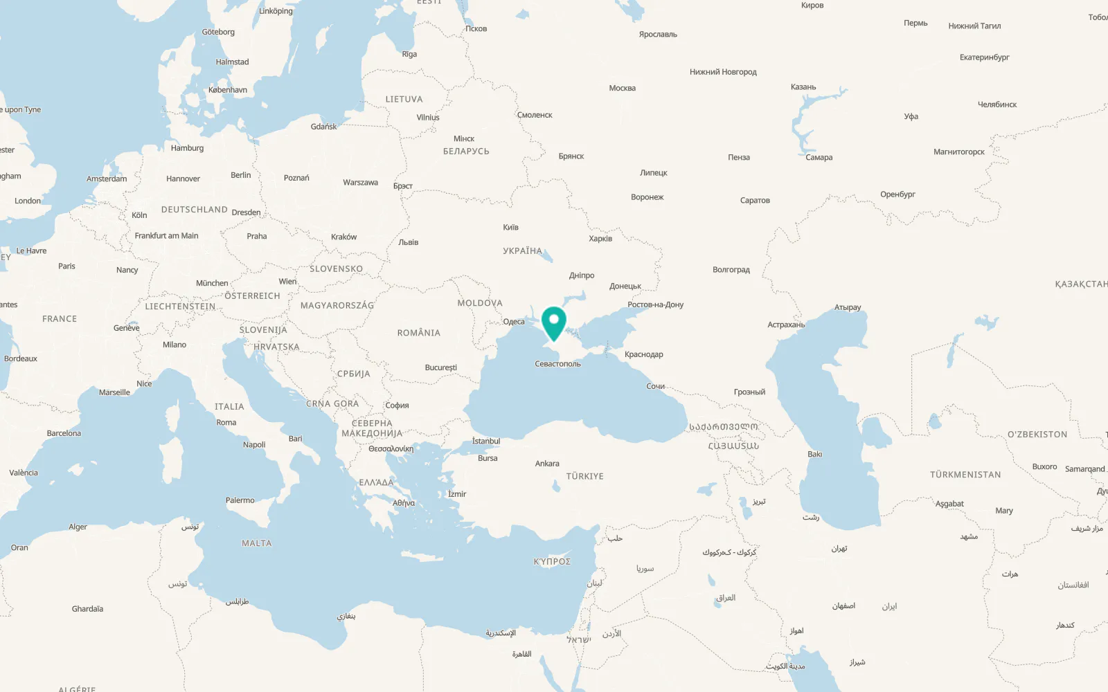 Map of Natashino