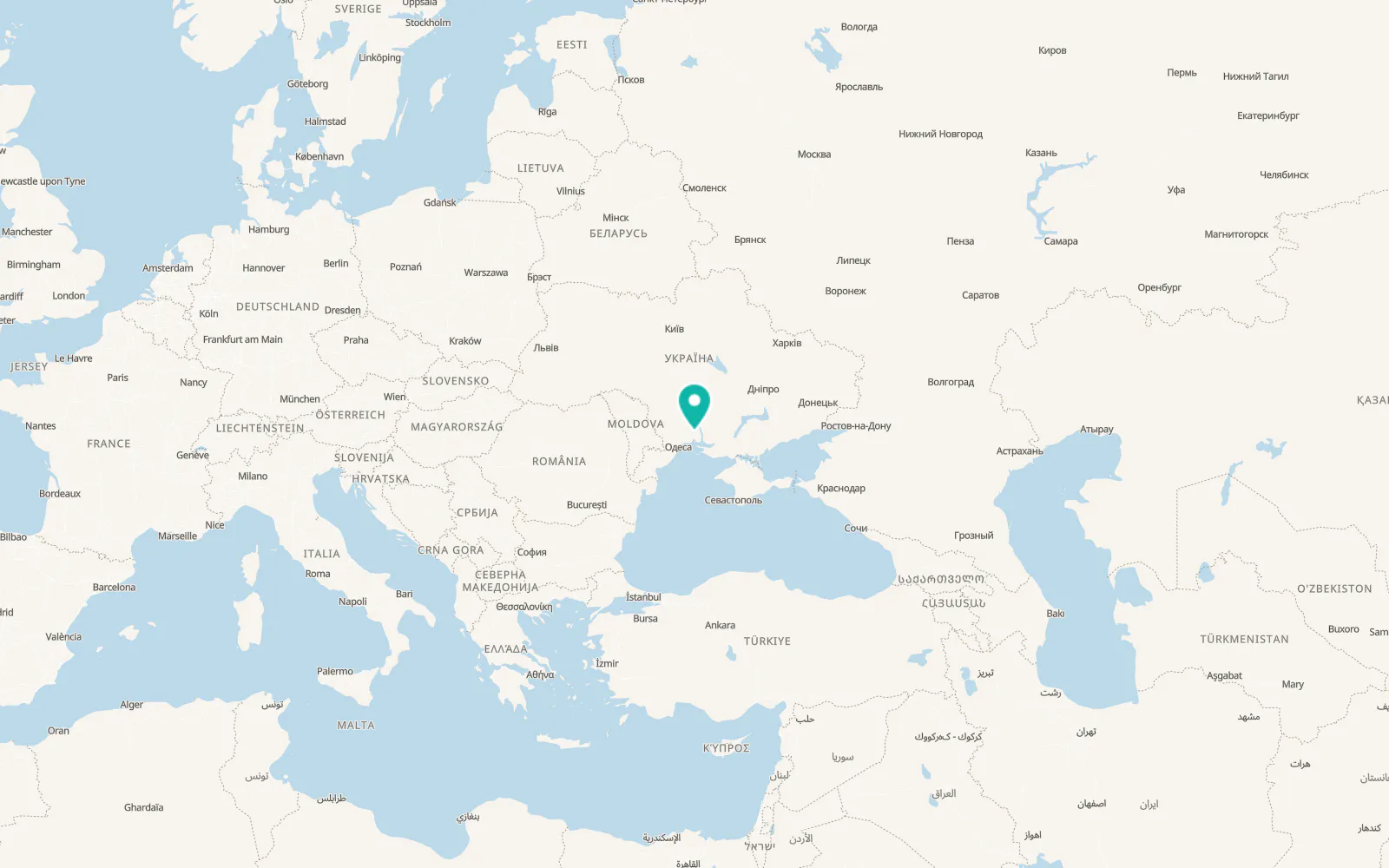 Map of Nechayane
