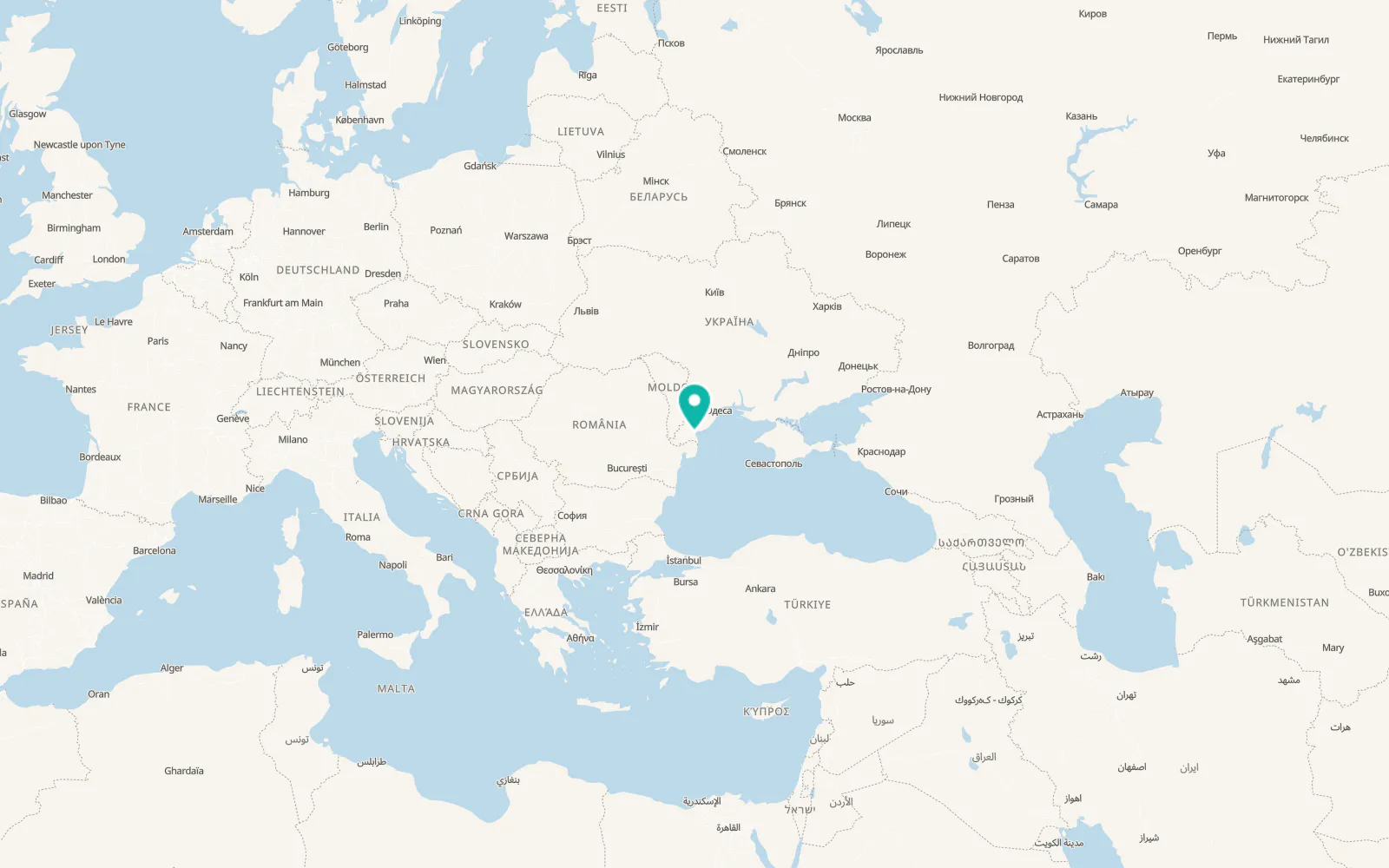 Map of Nerushay