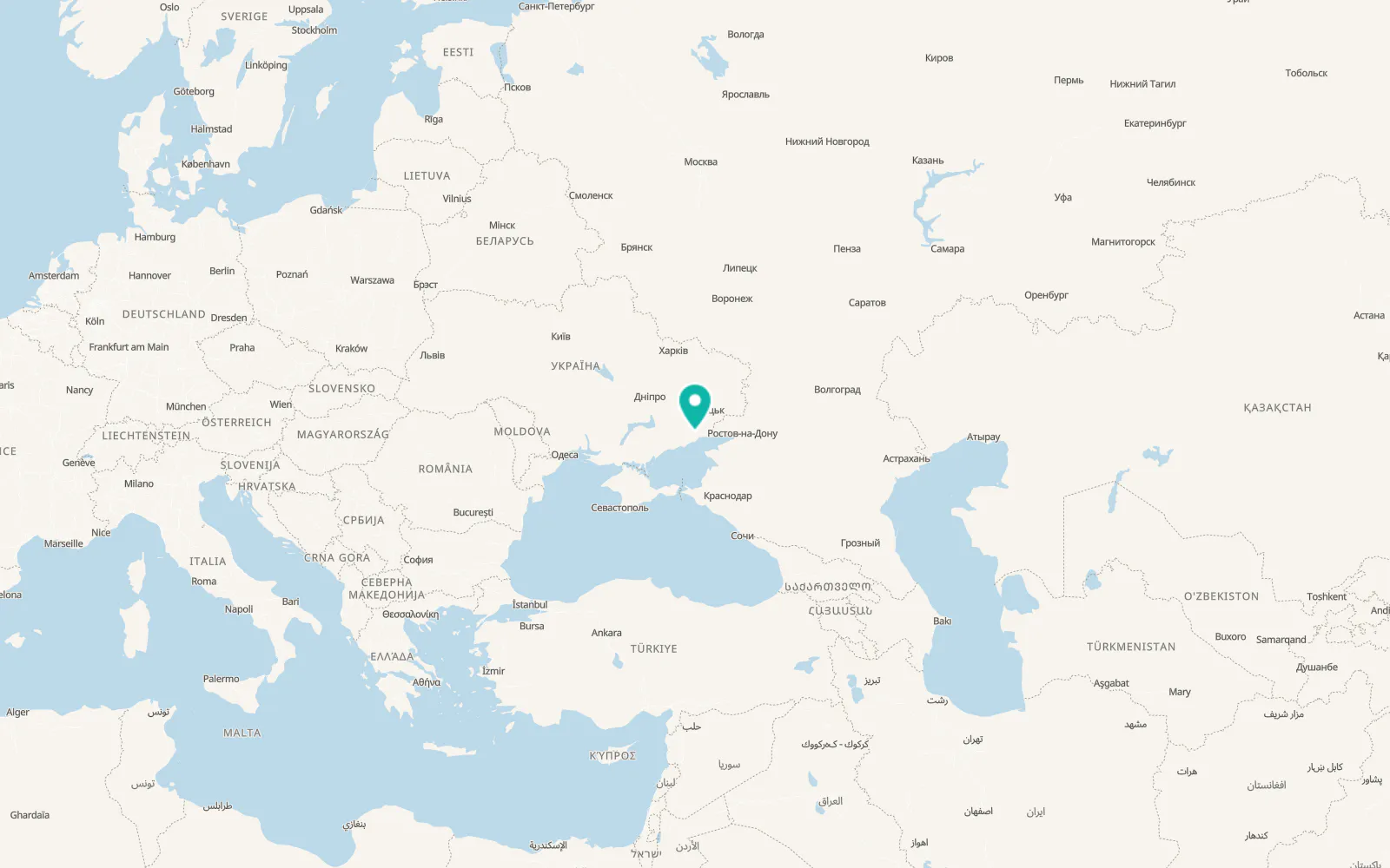 Map of Nikol's’ke