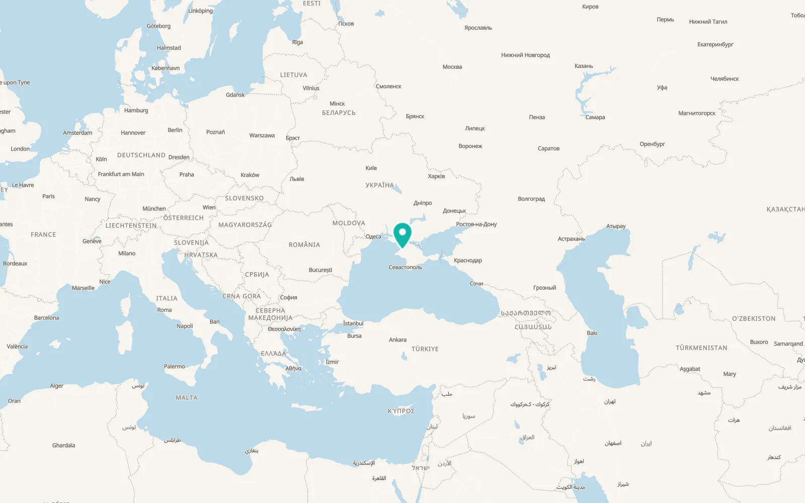 Map of Niva