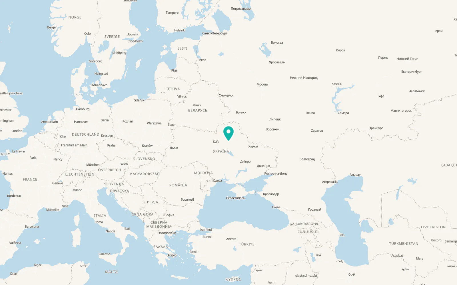 Map of Novi Martynovychi