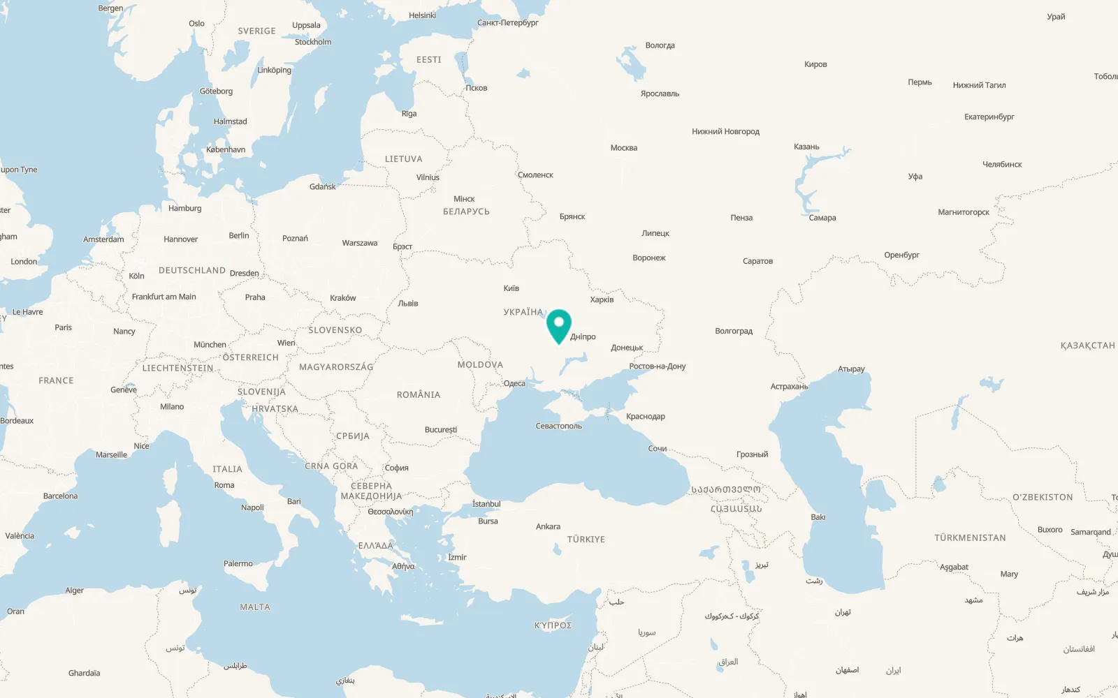 Map of Novopillia