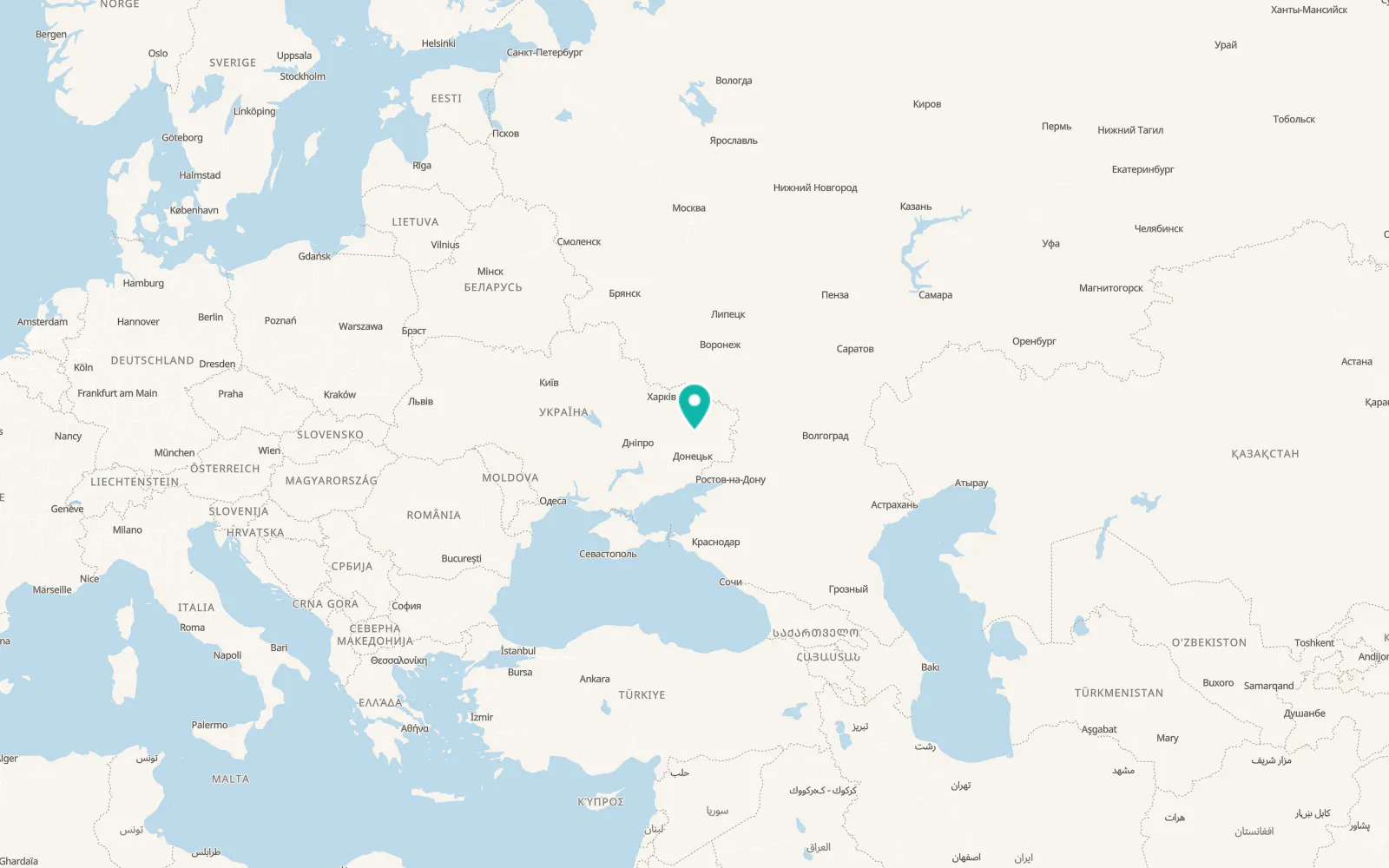 Map of Nykyforivka