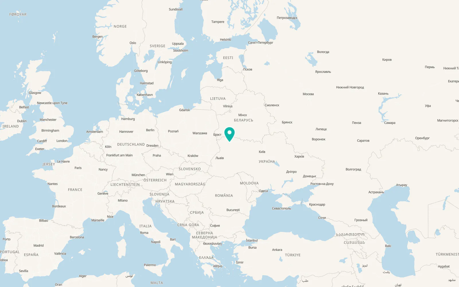 Map of Okonsk