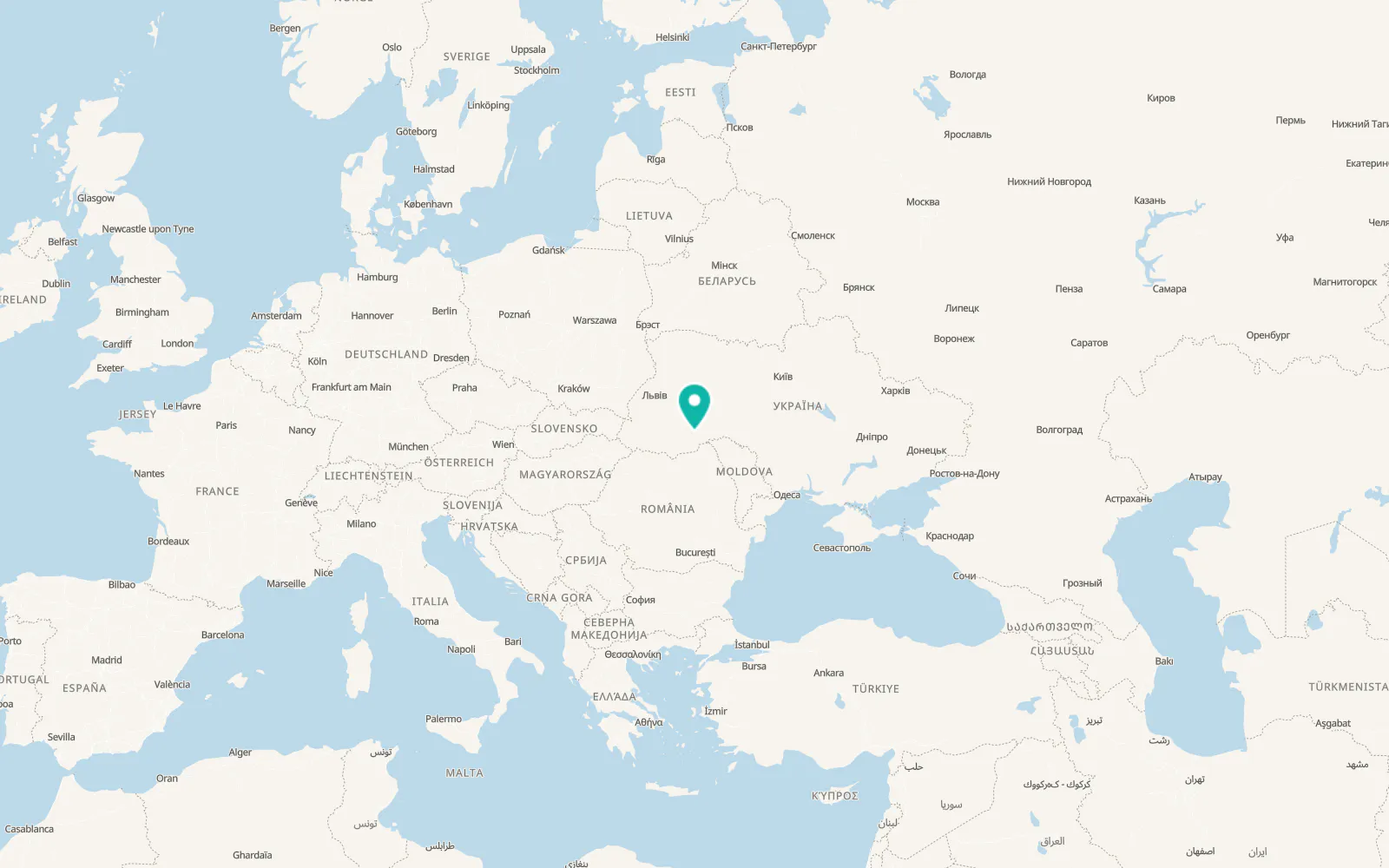 Map of Onut