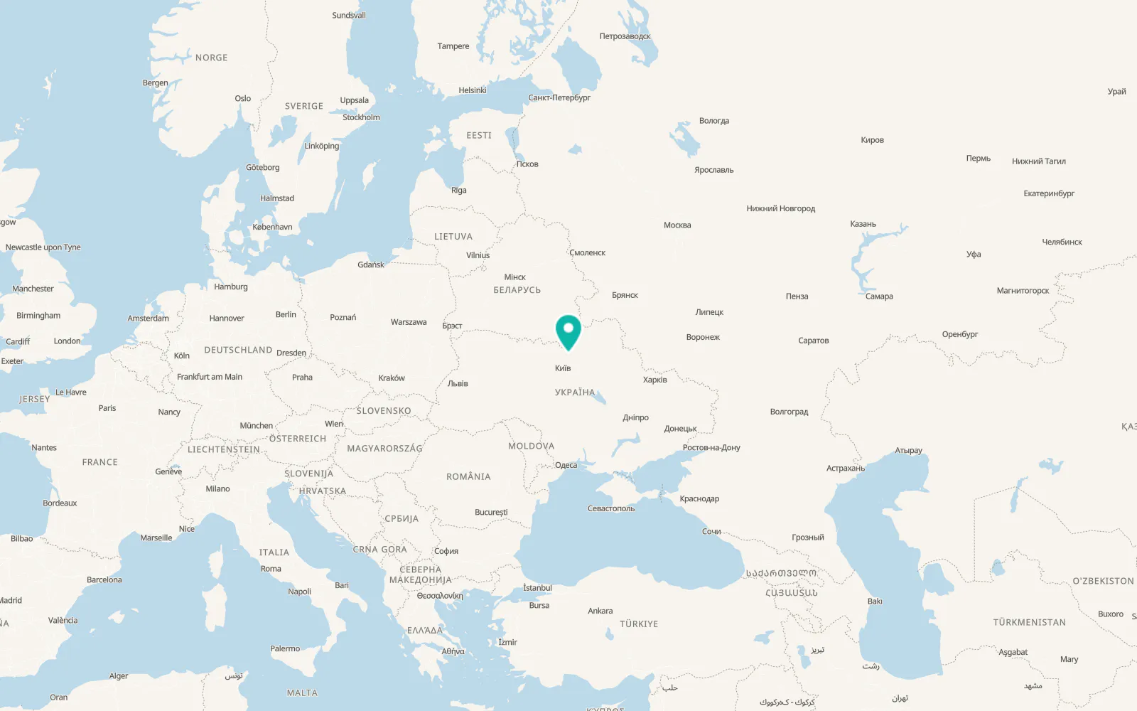 Map of Oster