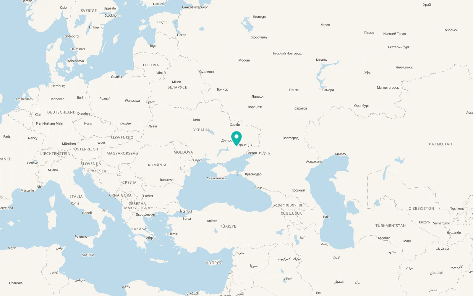 Map of Poltavka